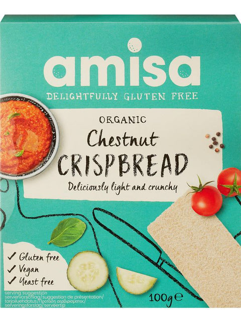 AMISA Crackers aux noix s.gluten 100g