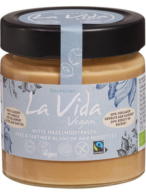LA VIDA  Pâte noisette blanche 200g