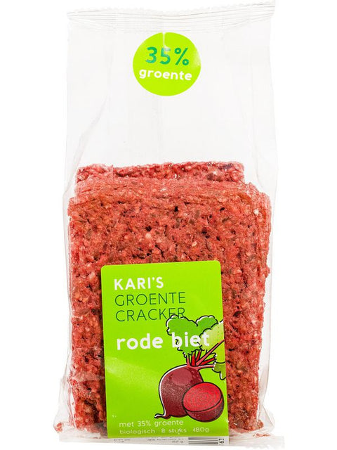 KARI Cracker légumes bettrave rouge 180g