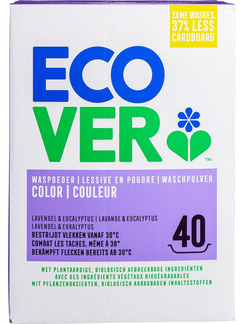 ECOVER Lessive en poudre color 3kg