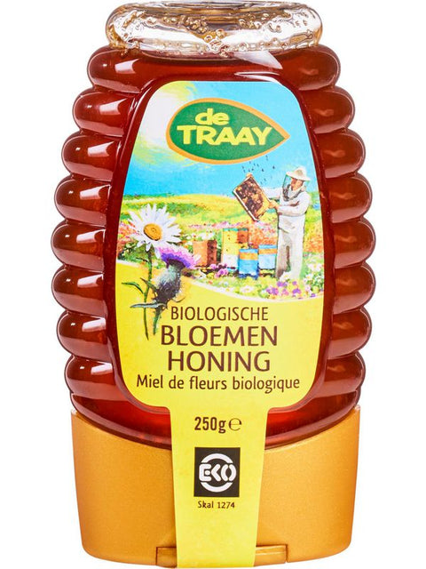 TRAAY Miel de fleurs flacon 250g