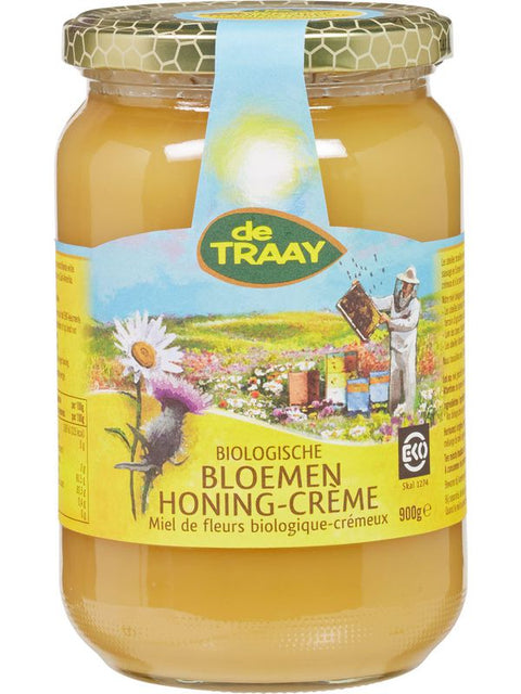 TRAAY Miel t. fleurs crème 900g
