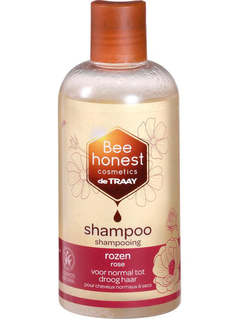 BEEHONEST Shampoing rose 250ml