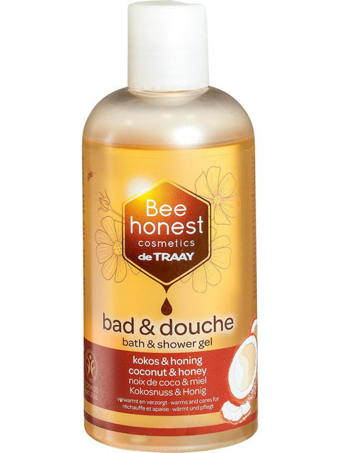 BEEHONEST Bain-douche coco miel 250ml