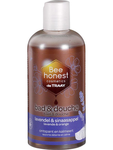 BEEHONEST Bain-douche lavand orang 250ml