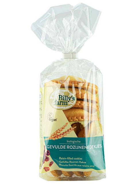 BILLY'S FARM Bisc. fourrés raisin 200g