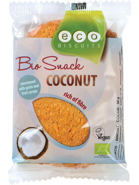 EcoBiscuit Biscuit noix de coco 55g