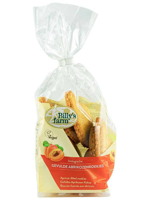 BILLY'S FARM Bisc. fourrés abricot 200g