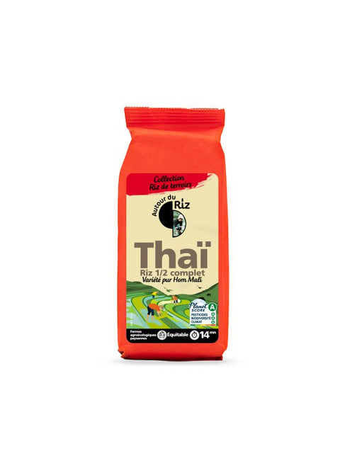 AUTOUR RIZ Riz thaï 1/2 complet 500g