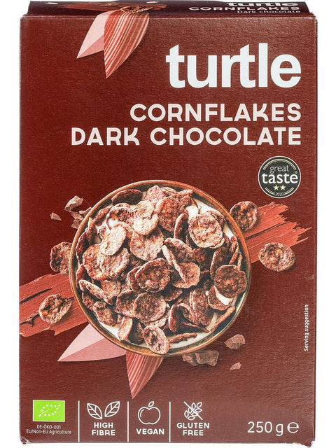 TURTLE Cornflakes chocolat noir 250g