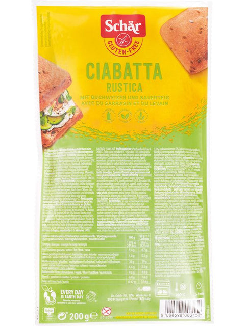 SCHAR Ciabatta rustique 200g
