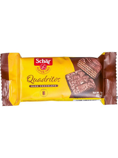 SCHAR Quadritos (gaufre cacao) 40g