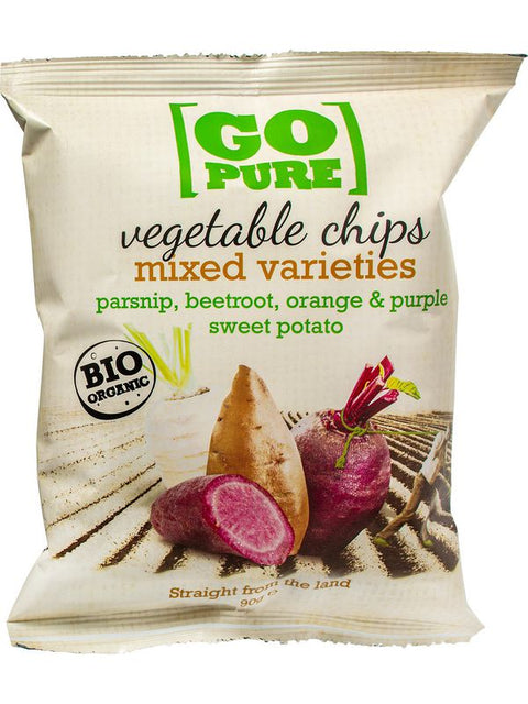 GO PURE Vegetable chips 90g