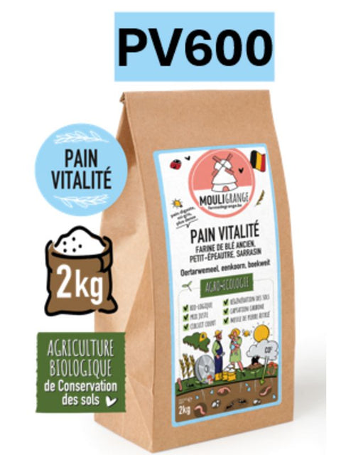MOULIGRAN Mélange farine vitalité 2kg
