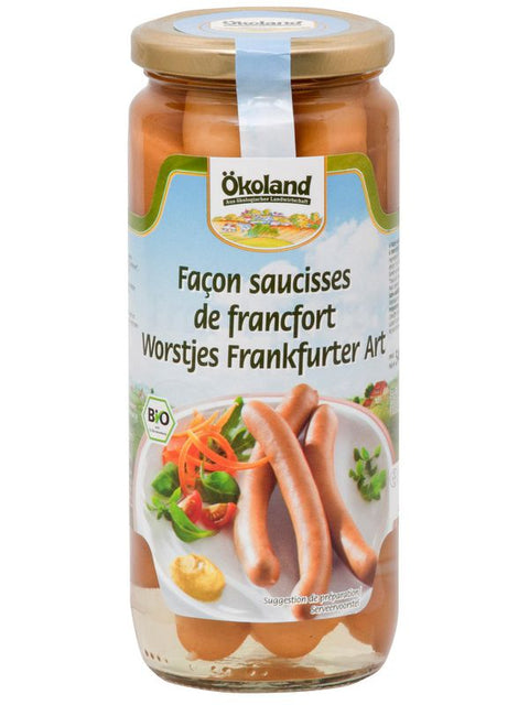 OKOLAND Saucisse de Francfort 250g