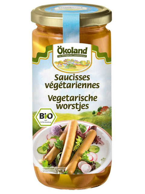 OKOLAND Saucisses végétariennes 380g