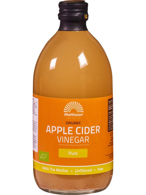 MATTISSON Vinaigre de pomme pur 500ml