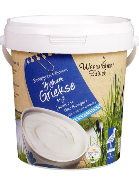 WEER Yaourt a la grecque Seau 800g