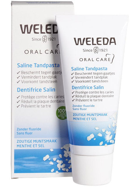 WELEDA Dentifrice saline (bleu) 75 ml