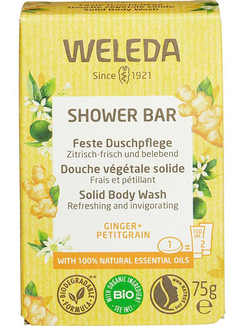 WELEDA Shower bar gingemb petitgrain 75g