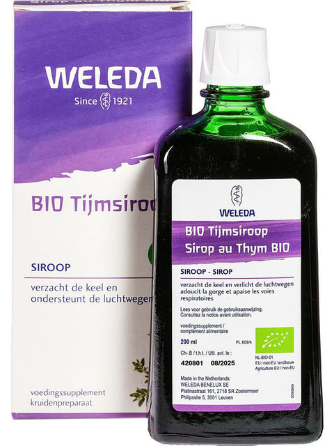 WELEDA Sirop au thym bio 200ml