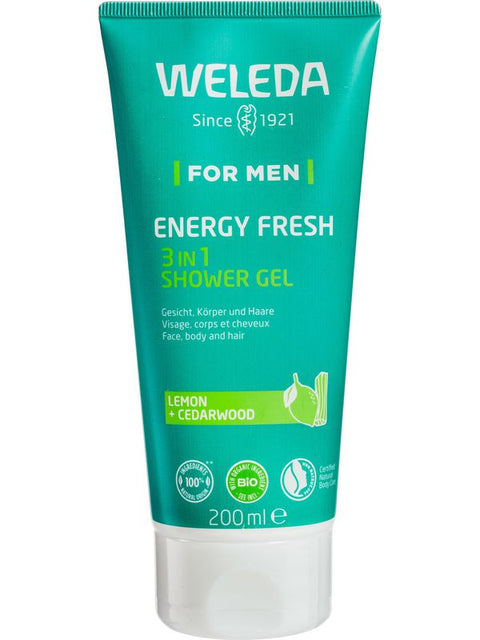 WELEDA Gel douche fresh homme 200ml
