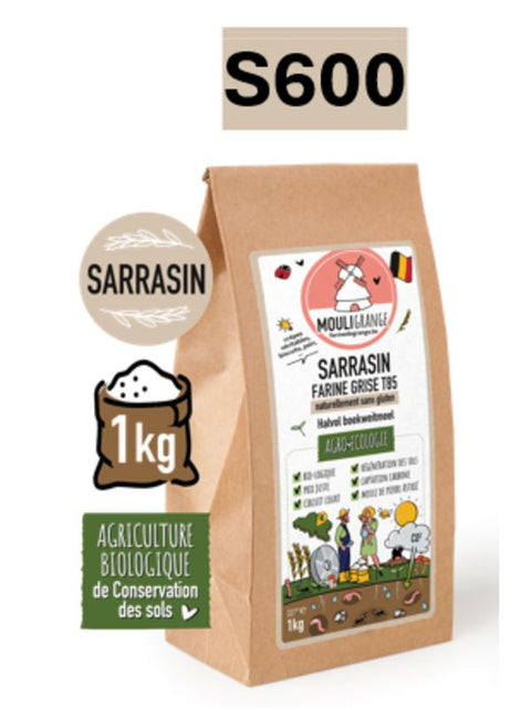 MOULIGRAN Farine sarrasin grise T85 1kg