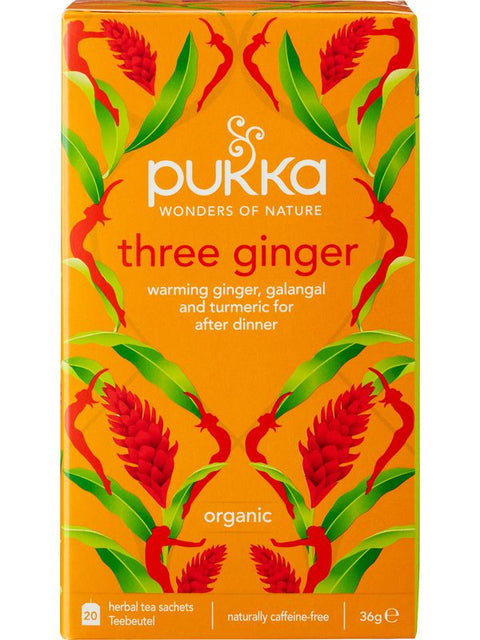 PUKKA Trois gingembres 20bt