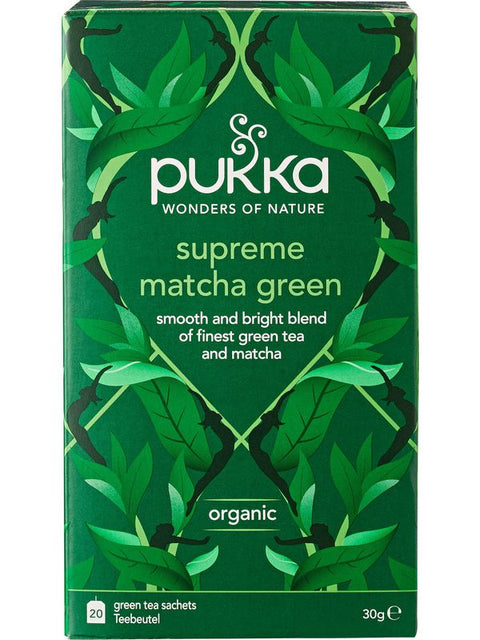 PUKKA Supreme matcha green 20sa