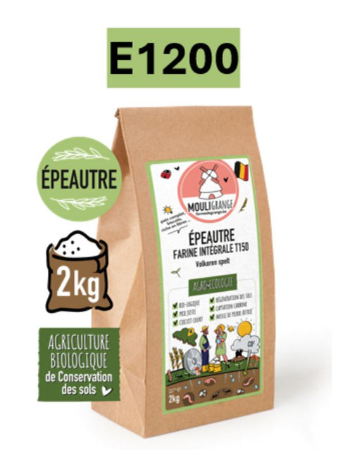 MOULIGRAN Farine épeautre compl T150 2kg