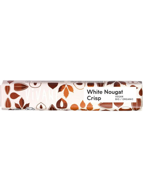 VIVANI Lait de riz blanc nougat 35g