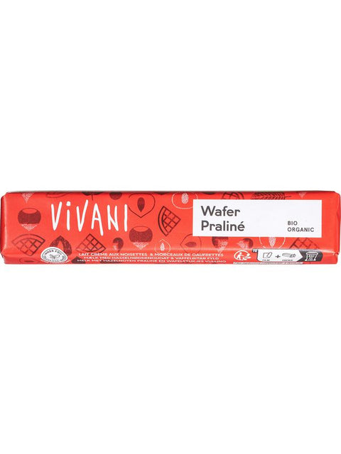VIVANI Wafer praliné 40g