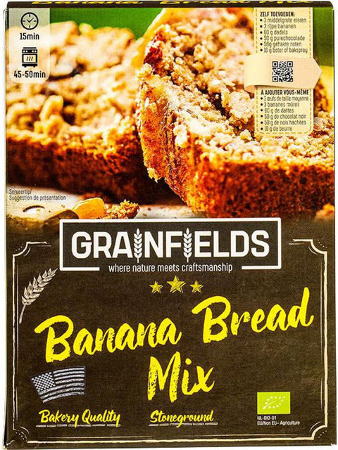 GRAINFIELDS Mélange pain banane 400g