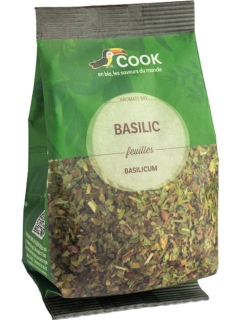 COOK Basilic feuilles eco-pack 60g