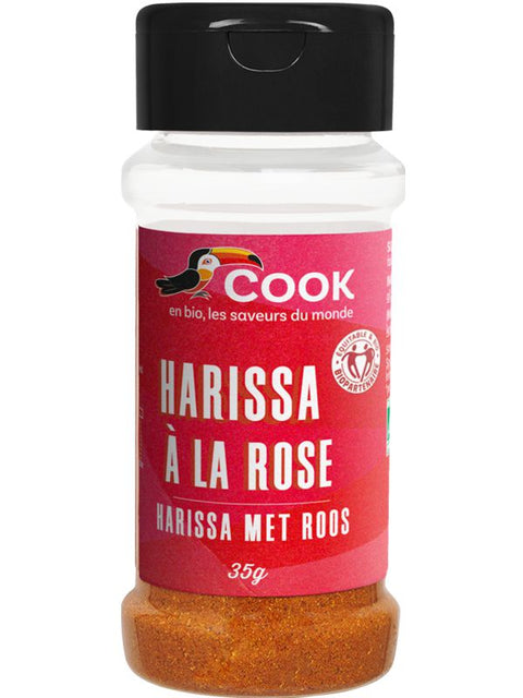 COOK Harissa mélange à la rose 35g