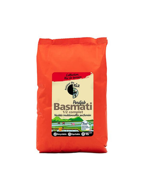 AUTOUR RIZ Riz basmati 1/2 complet 2kg