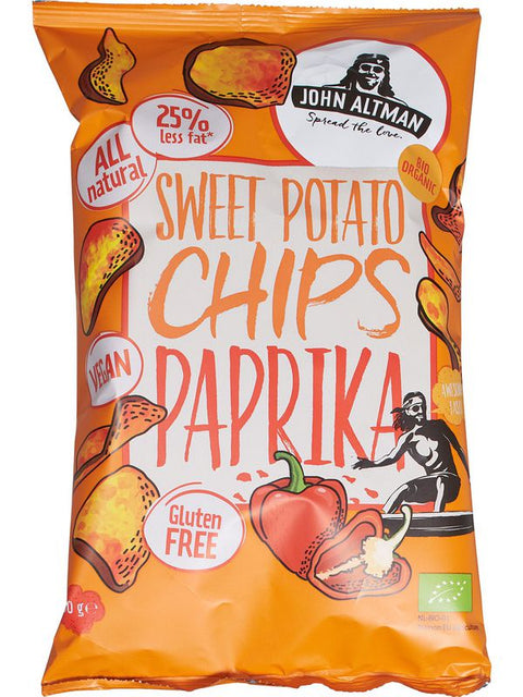 J.ALTMAN Sweet potato chips paprika 90g