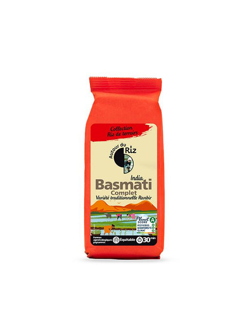 AUTOUR RIZ Riz basmati complet 500g