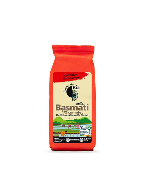 AUTOUR RIZ Riz basmati 1/2 complet 500g