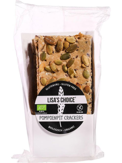 LISA Crackers graines de citrouille 175g