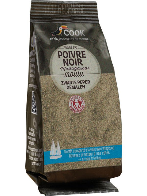 COOK Poivre noir poudre recharge 45g