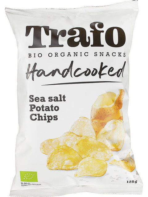TRAFO Handcooked chips sel de mer 125g