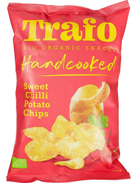 TRAFO Handcooked chips sweet chilli 125g
