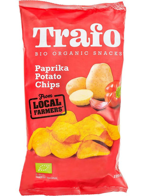 TRAFO Classic chips paprika 125g