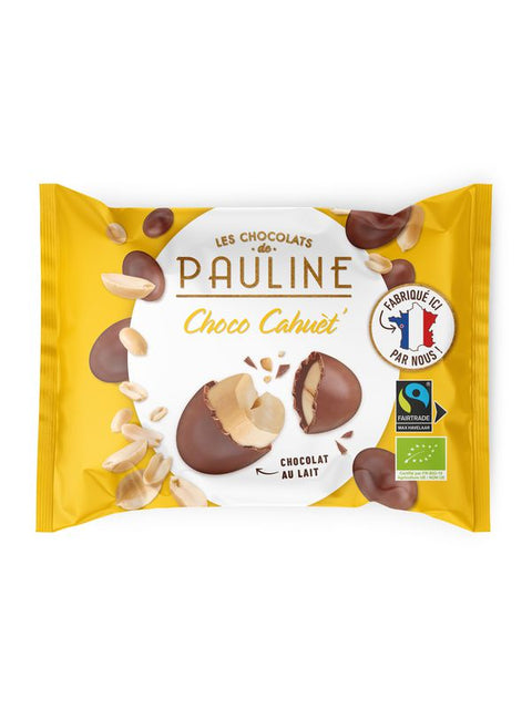 CHOCPAUL Cacahuètes - choco lait 40% 60g