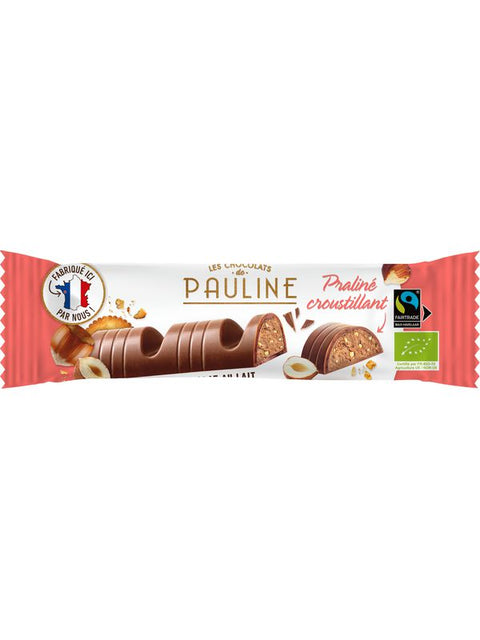 CHOCPAUL Choco lait 40% praline bisc 30g