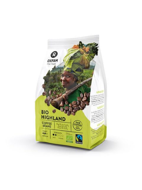 OXFAM Café Highland en grains 250g