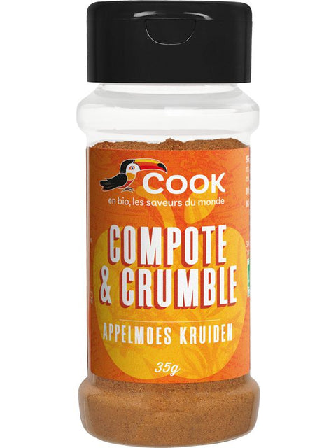 COOK Mélange Compote Crumble 35g