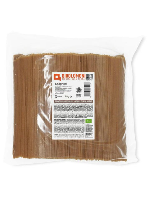 GIRO Spaghetti de blé dur entier 5kg