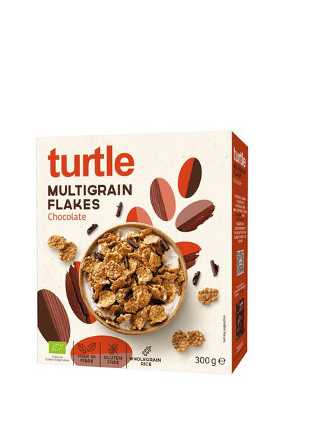 TURTLE Cornfl multigrain choco pur 300g